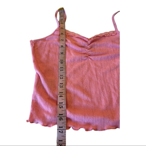 IZZY POINTELLE TANK TOP in Pink by BCBGeneration NEW Size M NEW - Picture 9 of 14